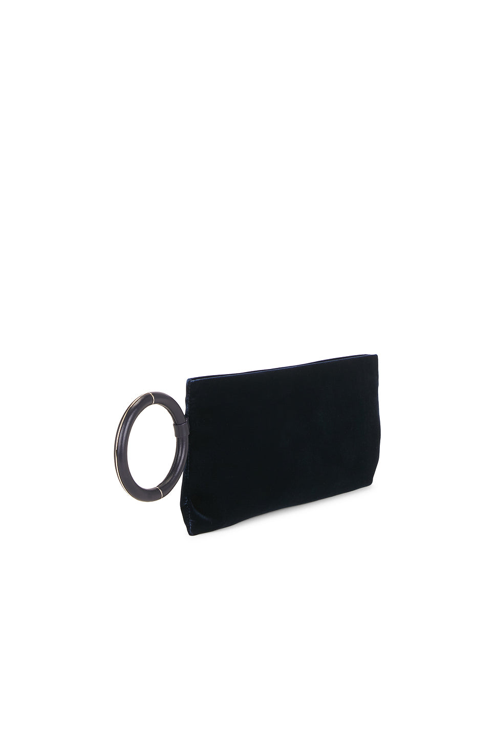 Velvet Nappa Leather Clutch
