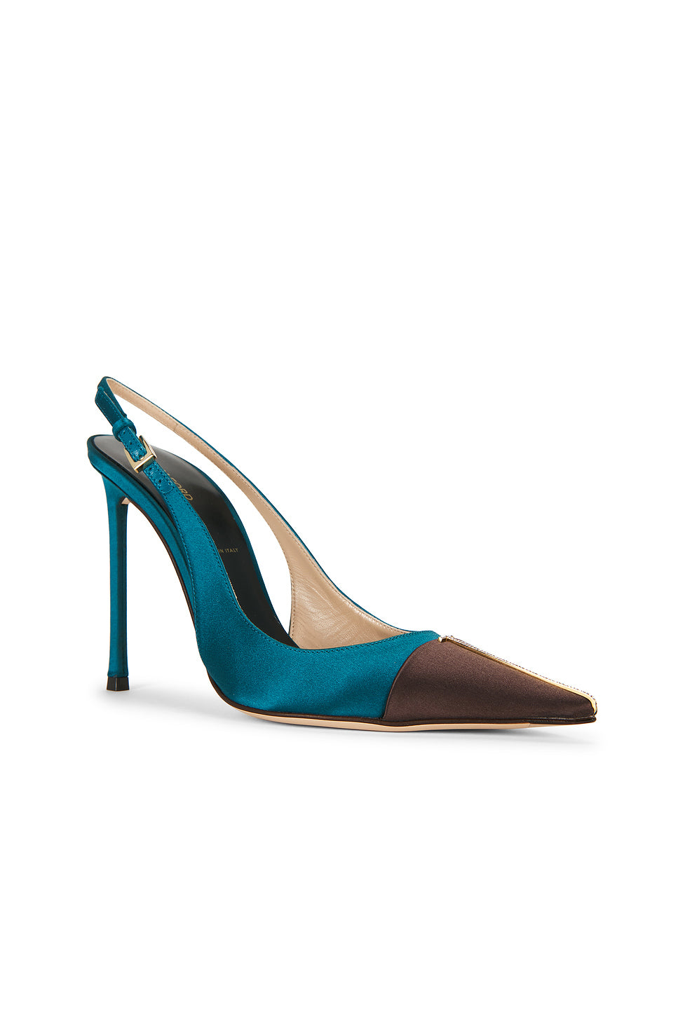 Satin Slingback Pump