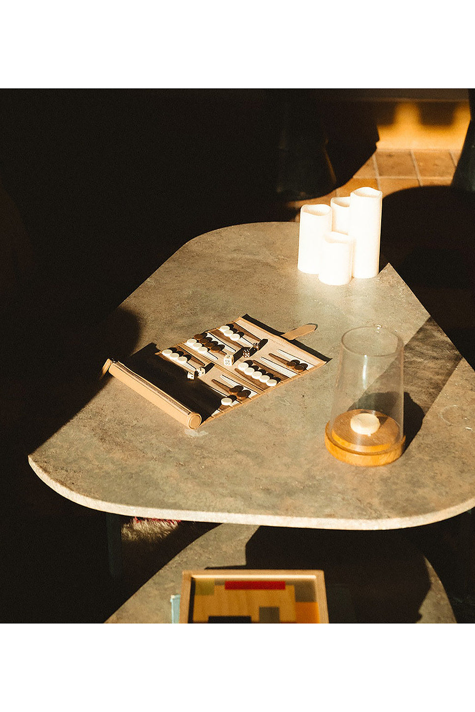 Byron Travel Backgammon Board