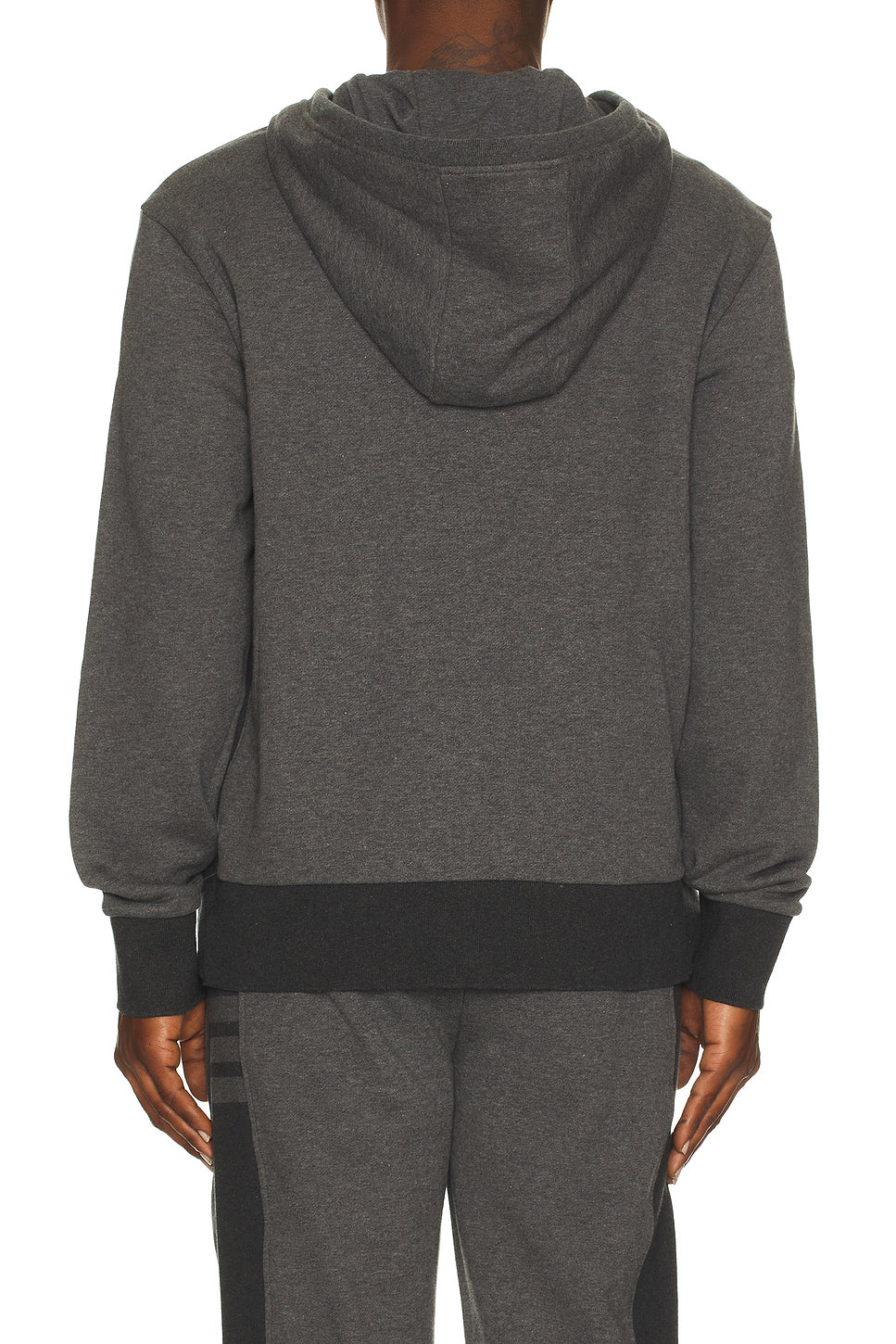 Zip Up Color Blocked Hoodie