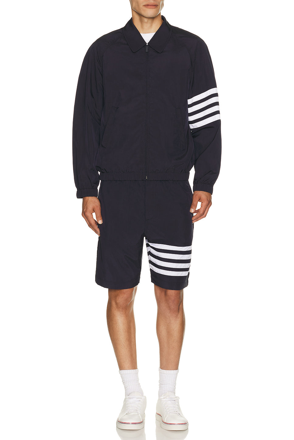 Zip Front Raglan Coach Jacket
