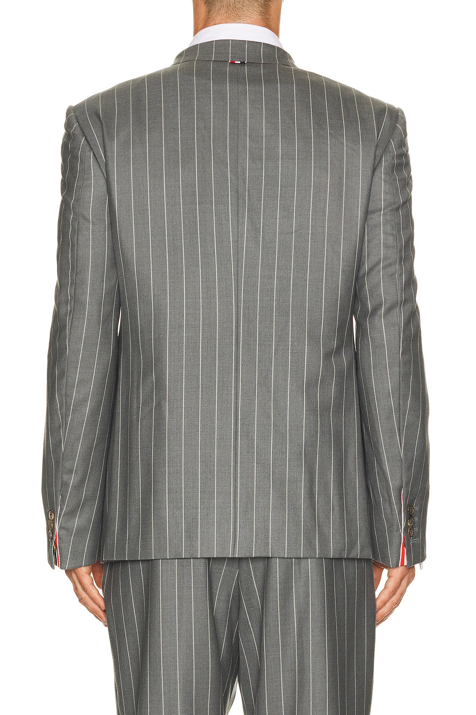 Fit 1 Wool Flannel Chalk Stripe Blazer