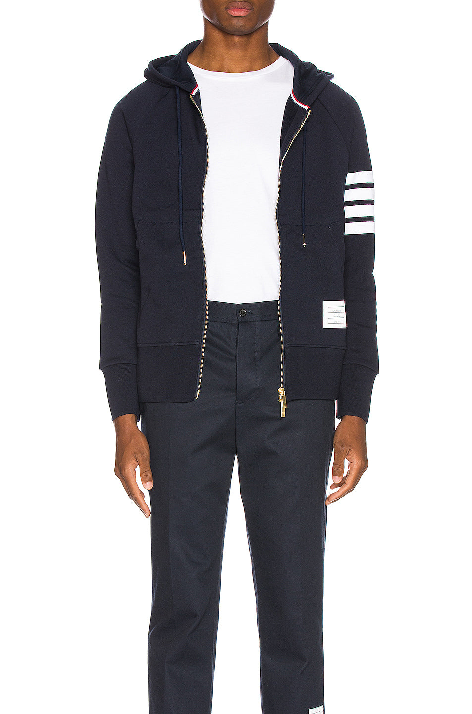 Engineered 4 Bar Zip Hoodie