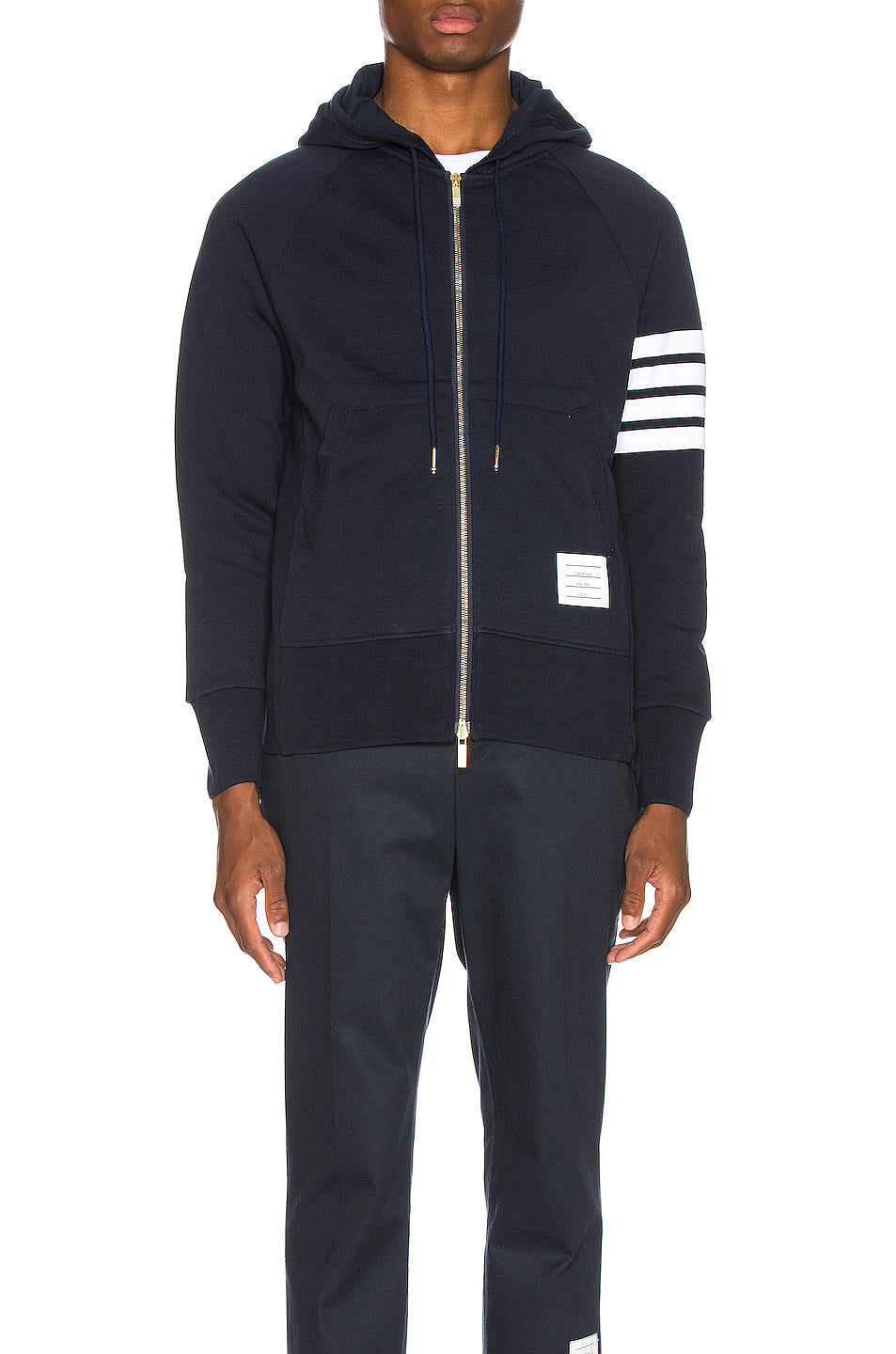 Engineered 4 Bar Zip Hoodie