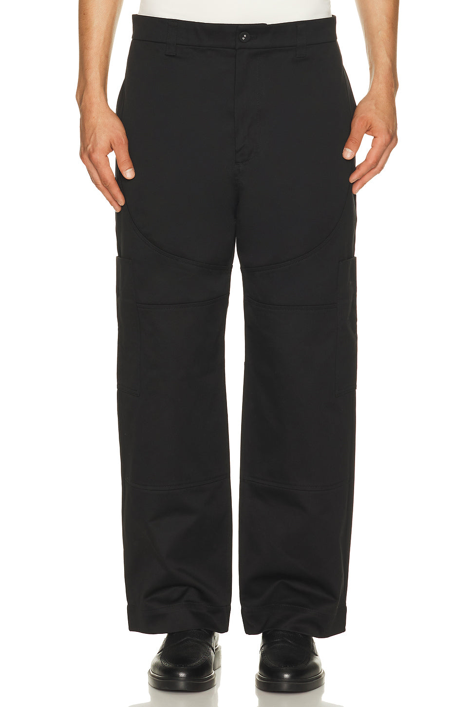 Wide Leg Chap Painter Pants