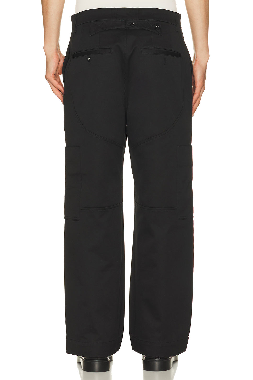 Wide Leg Chap Painter Pants