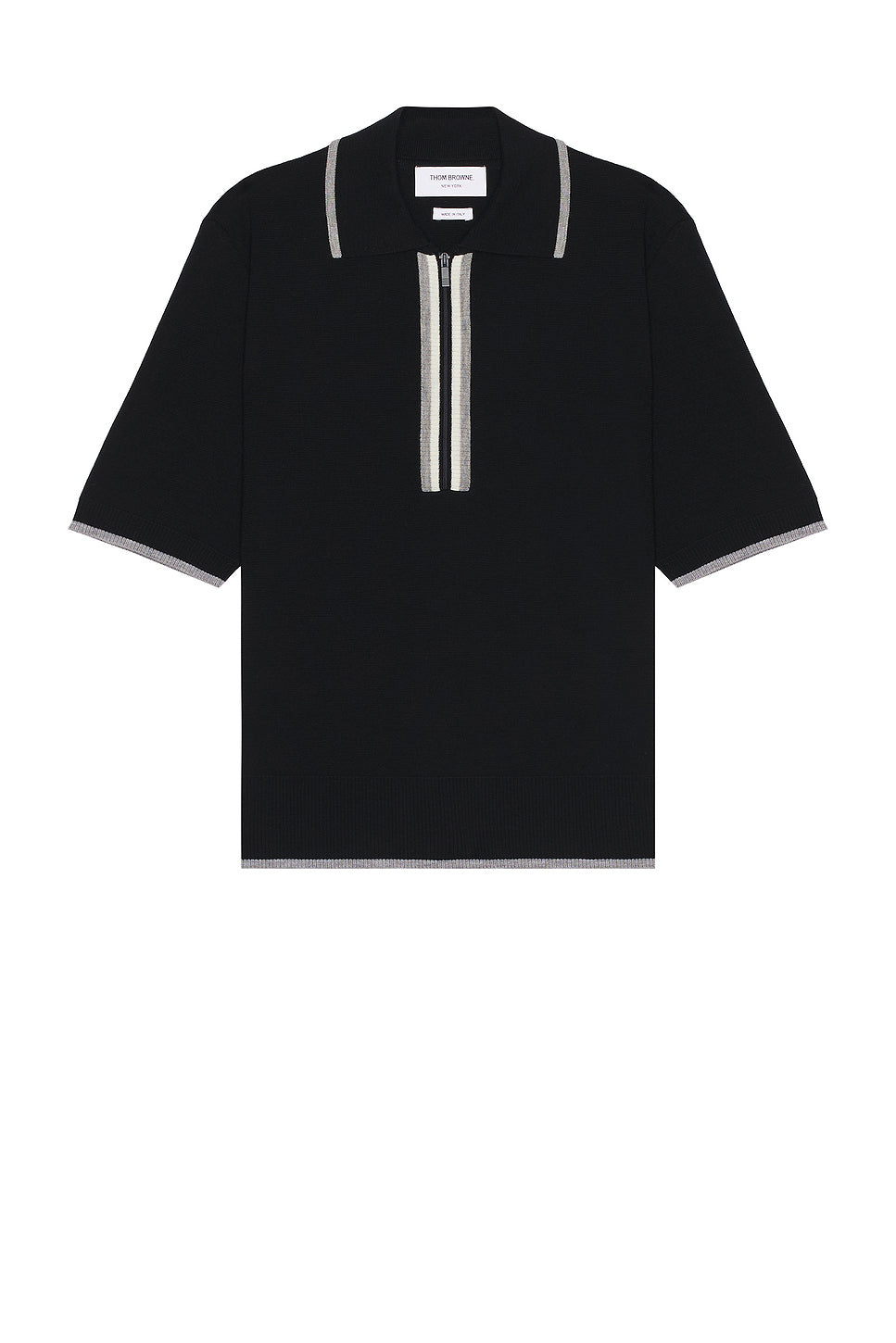 Milano Stitch Zip Polo