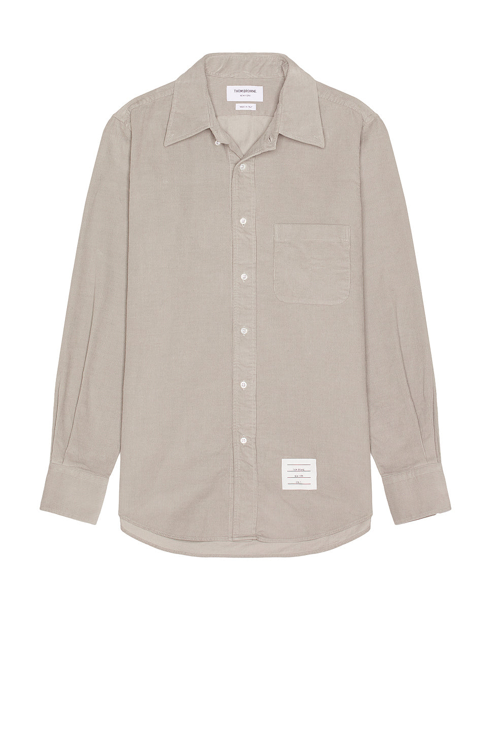 Straight Fit Corduroy Shirt