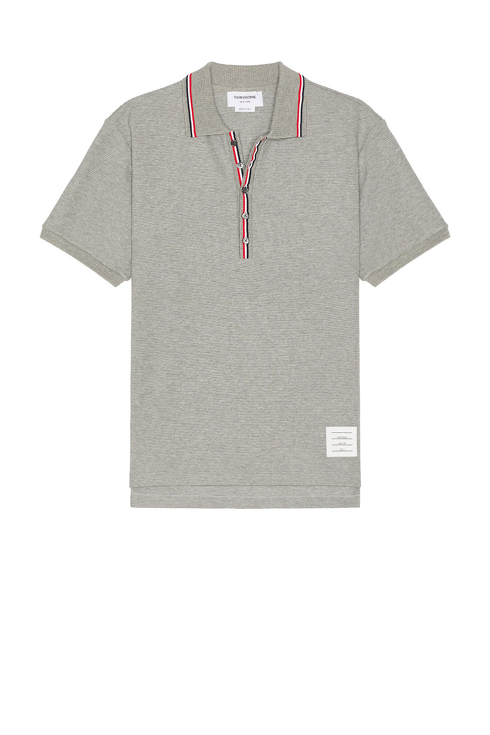 Short Sleeve Rib Polo