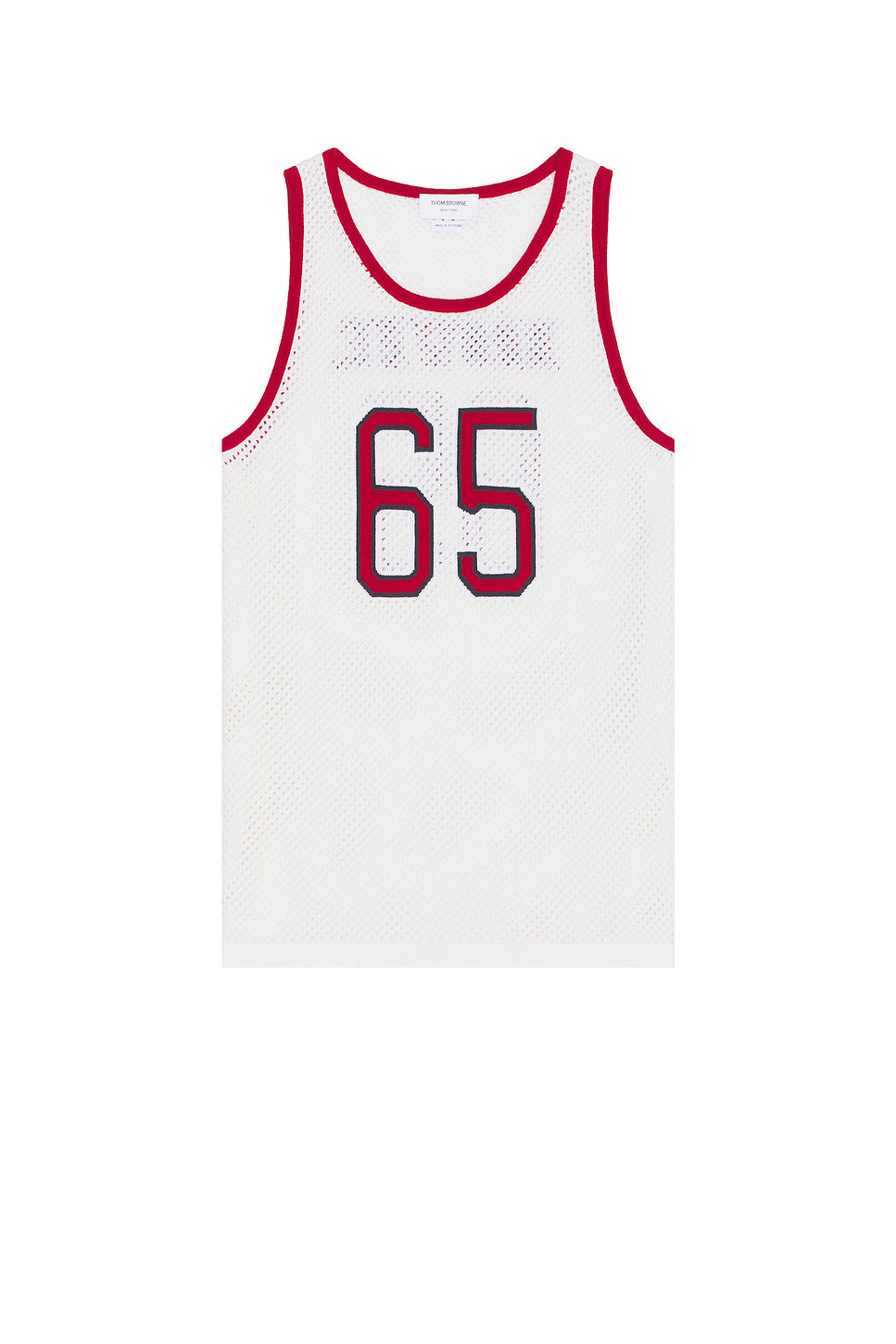 Athletic Cashmere Mesh Basketball Jersey