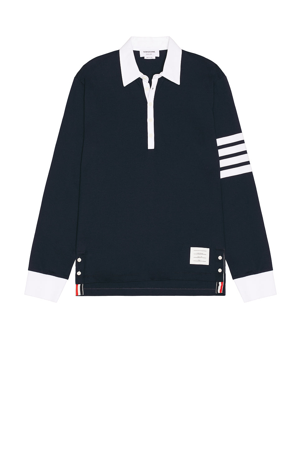 Classic Fit Long Sleeve Rugby Shirt