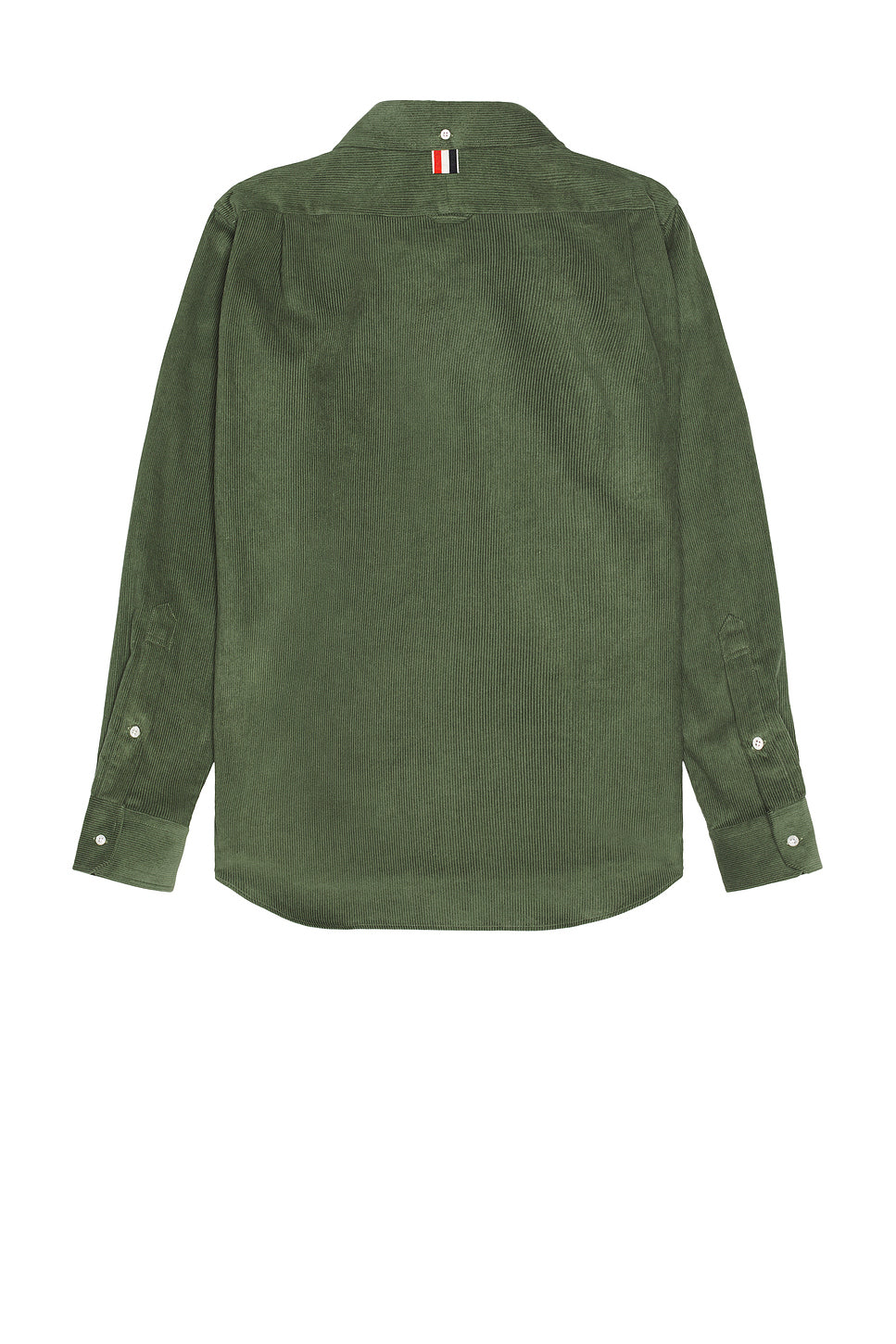 Straight Fit Long Sleeve Cord Shirt