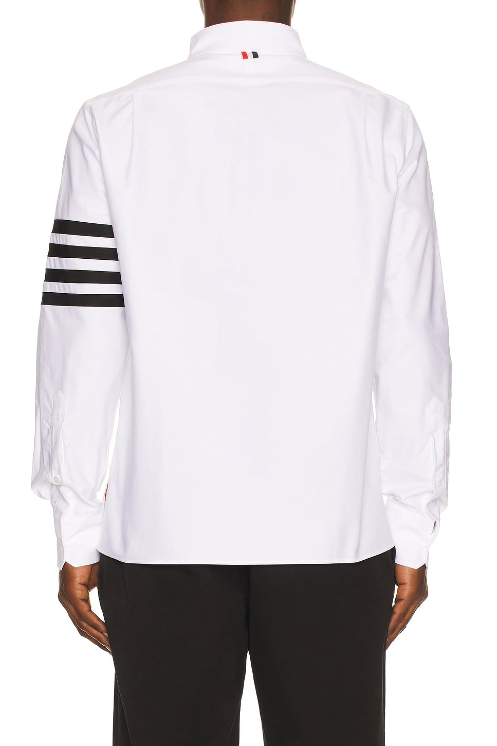 Straight Fit 4 Bar Oxford Shirt