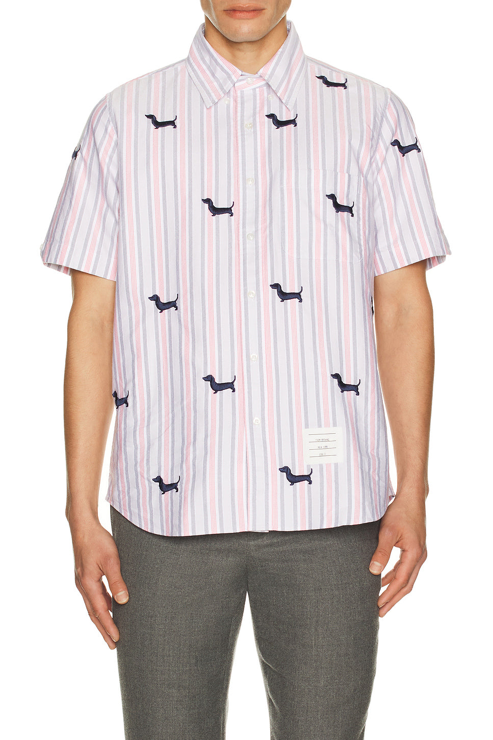Straight Fit Allover Hector Shirt
