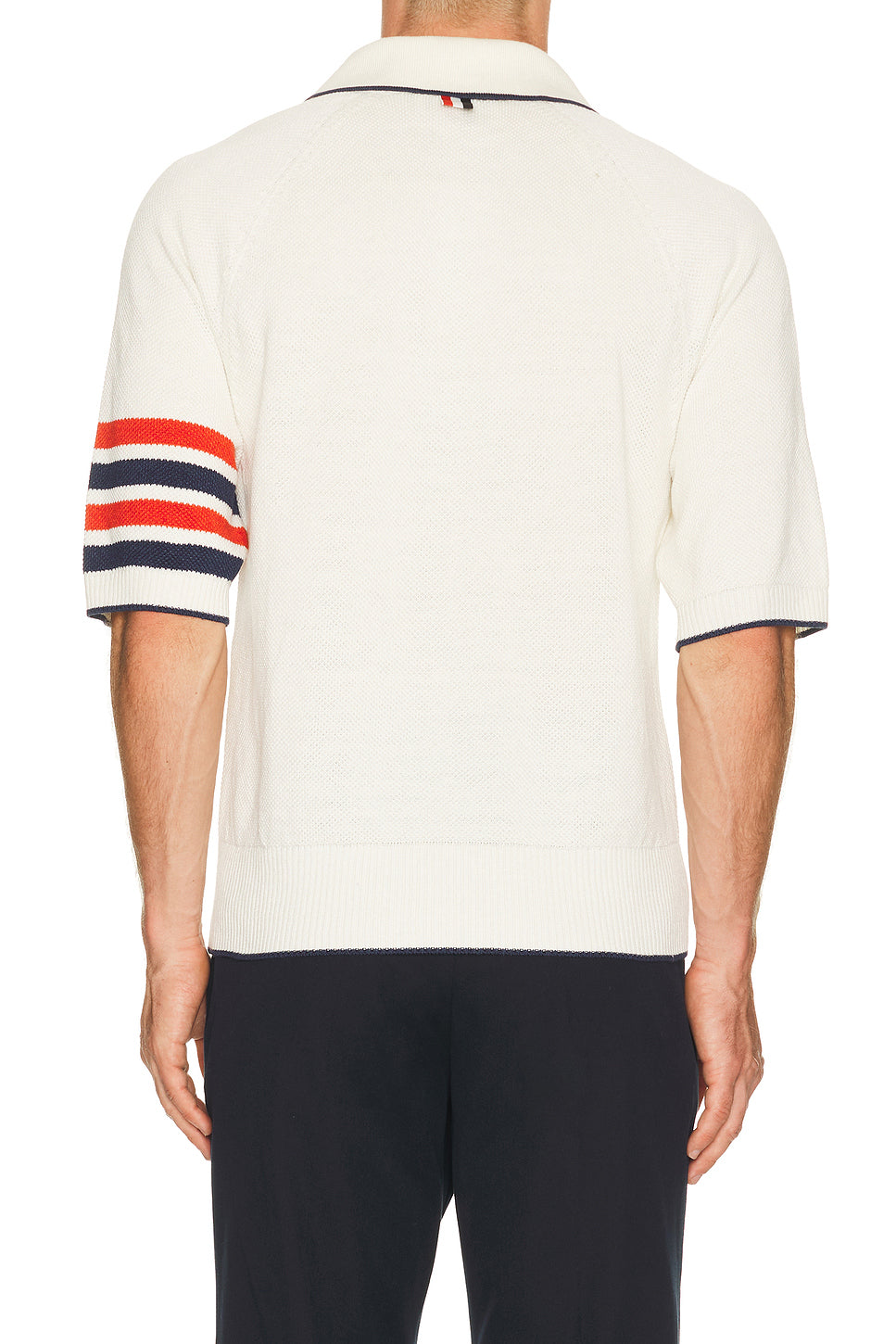 Relaxed Fit Raglan Short Sleeve Polo