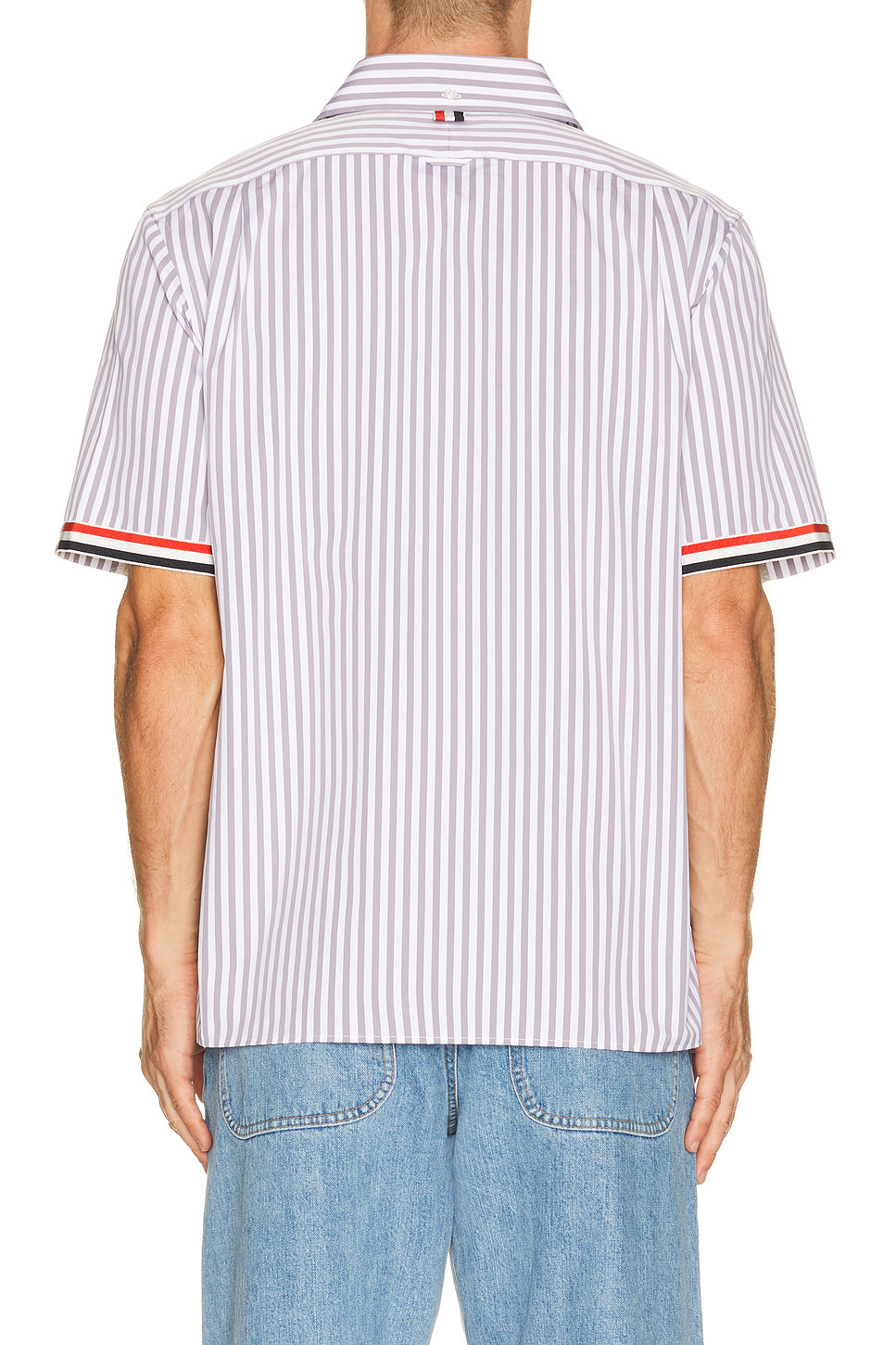 Straight Fit Wide University Shirt
