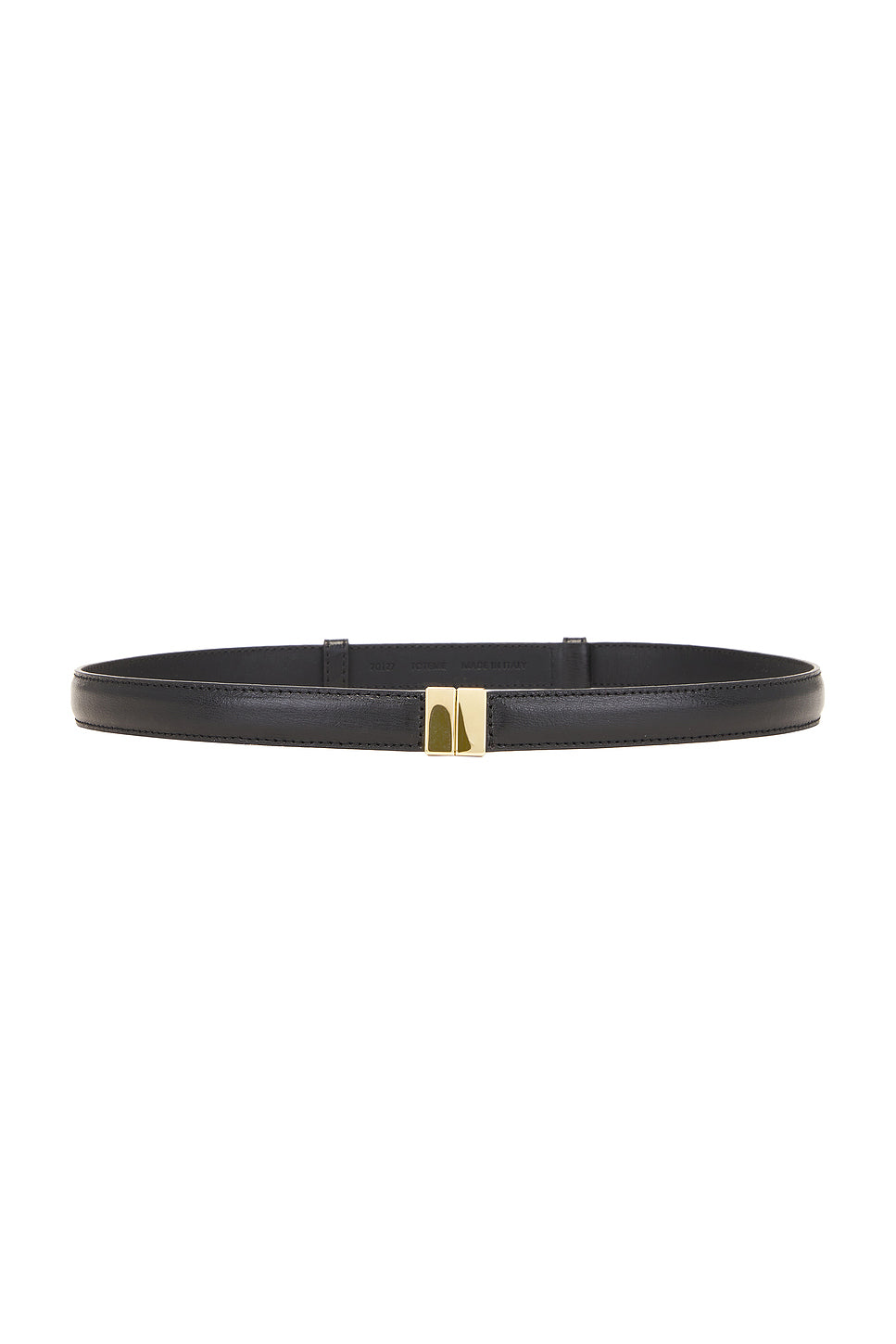 Slide Clasp Leather Belt