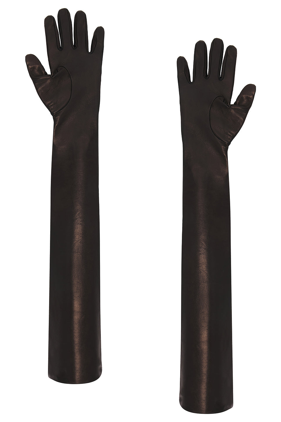 Extra Long Leather Gloves