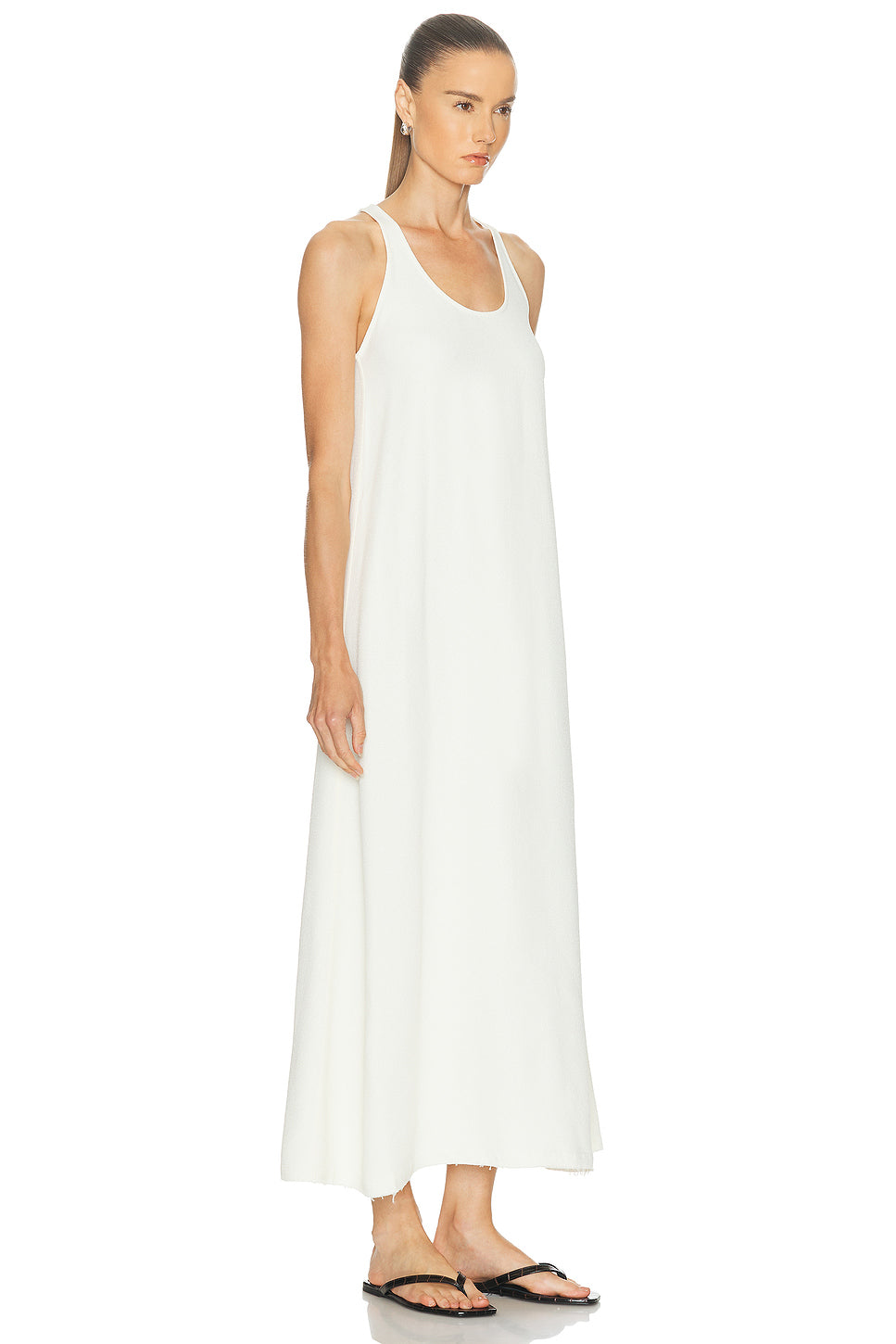 Scoop Neck Sablé Dress