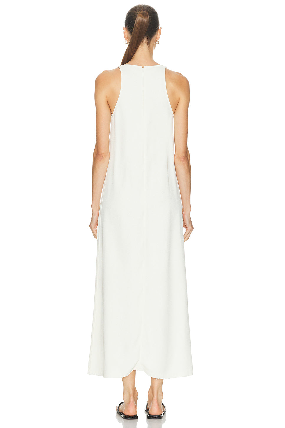 Scoop Neck Sablé Dress