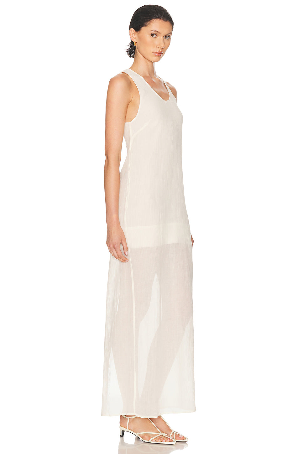 Crinkled Scoop Dress