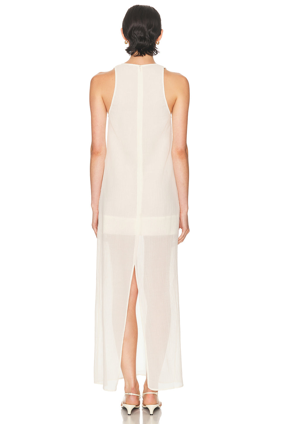 Crinkled Scoop Dress