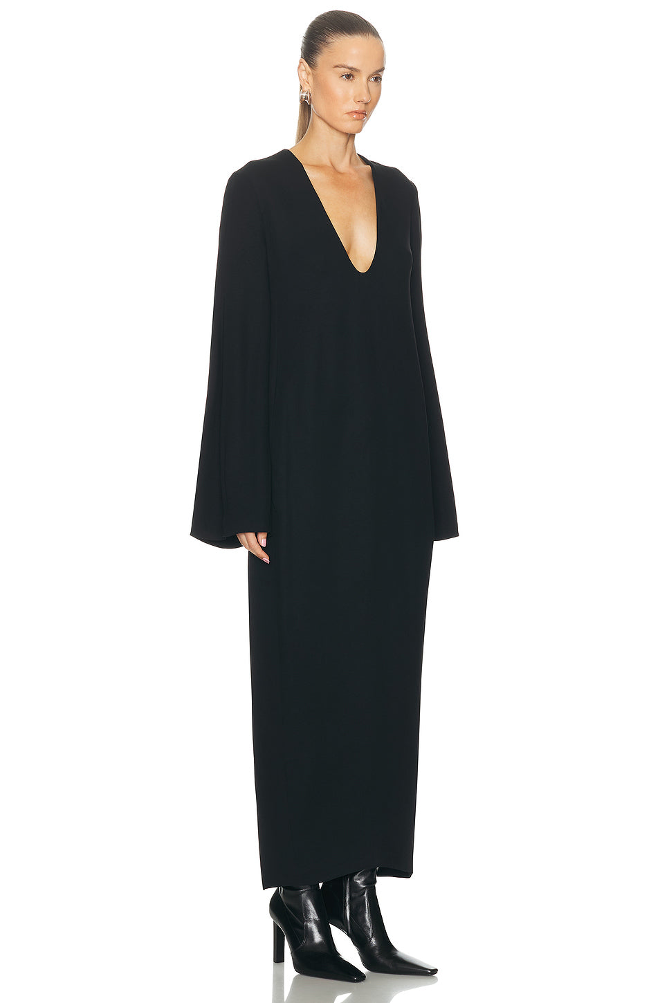Bell-Sleeve Dress