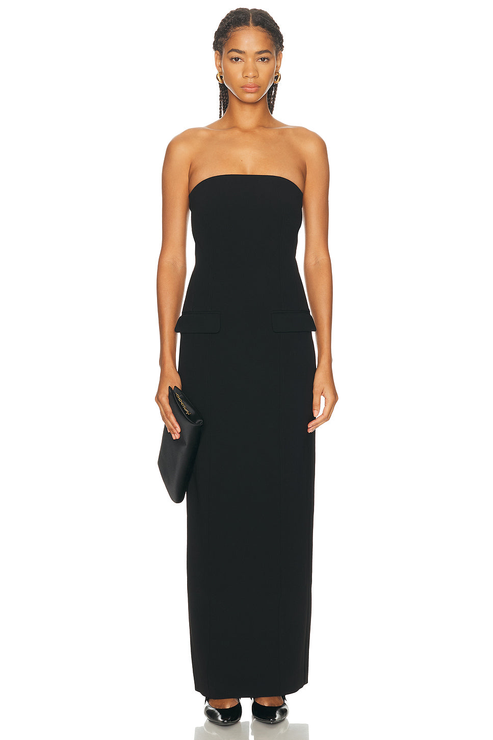 Strapless Pocket Dress
