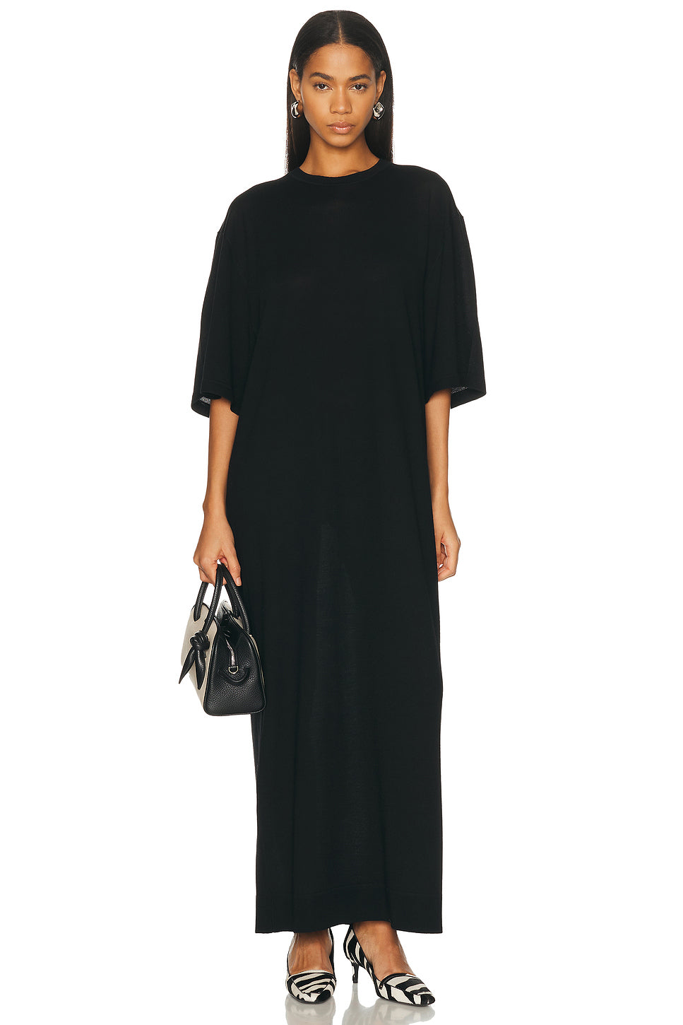 Merino Knit Tee Dress