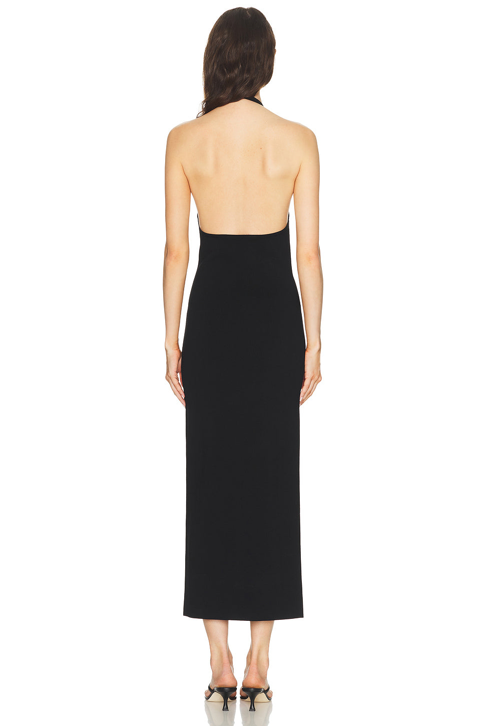 Compact Knit Halter Dress