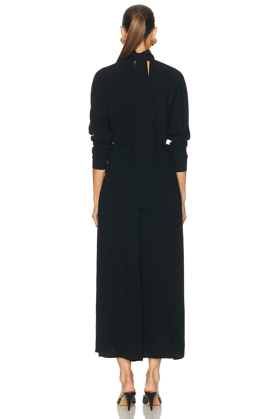 Slouch Waist Scarf Dress