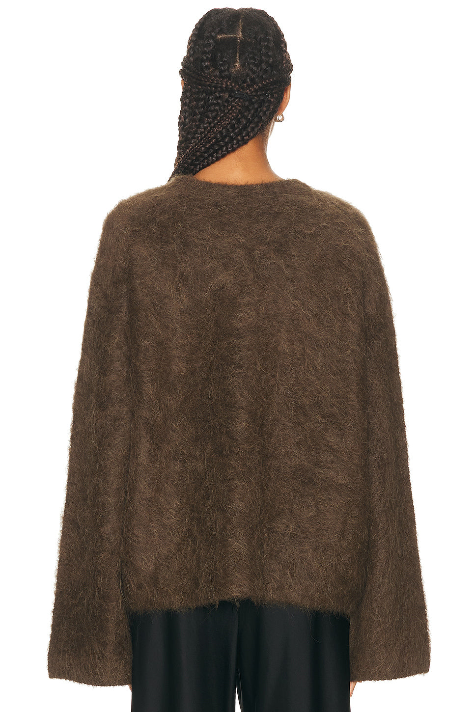 Boxy Alpaca Knit Sweater