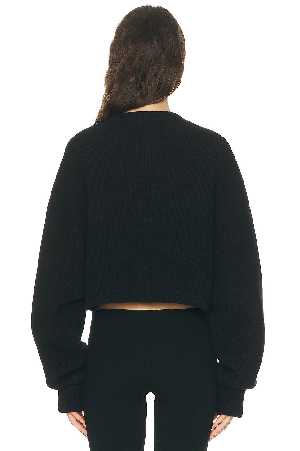 Cropped Oversized Cardigan