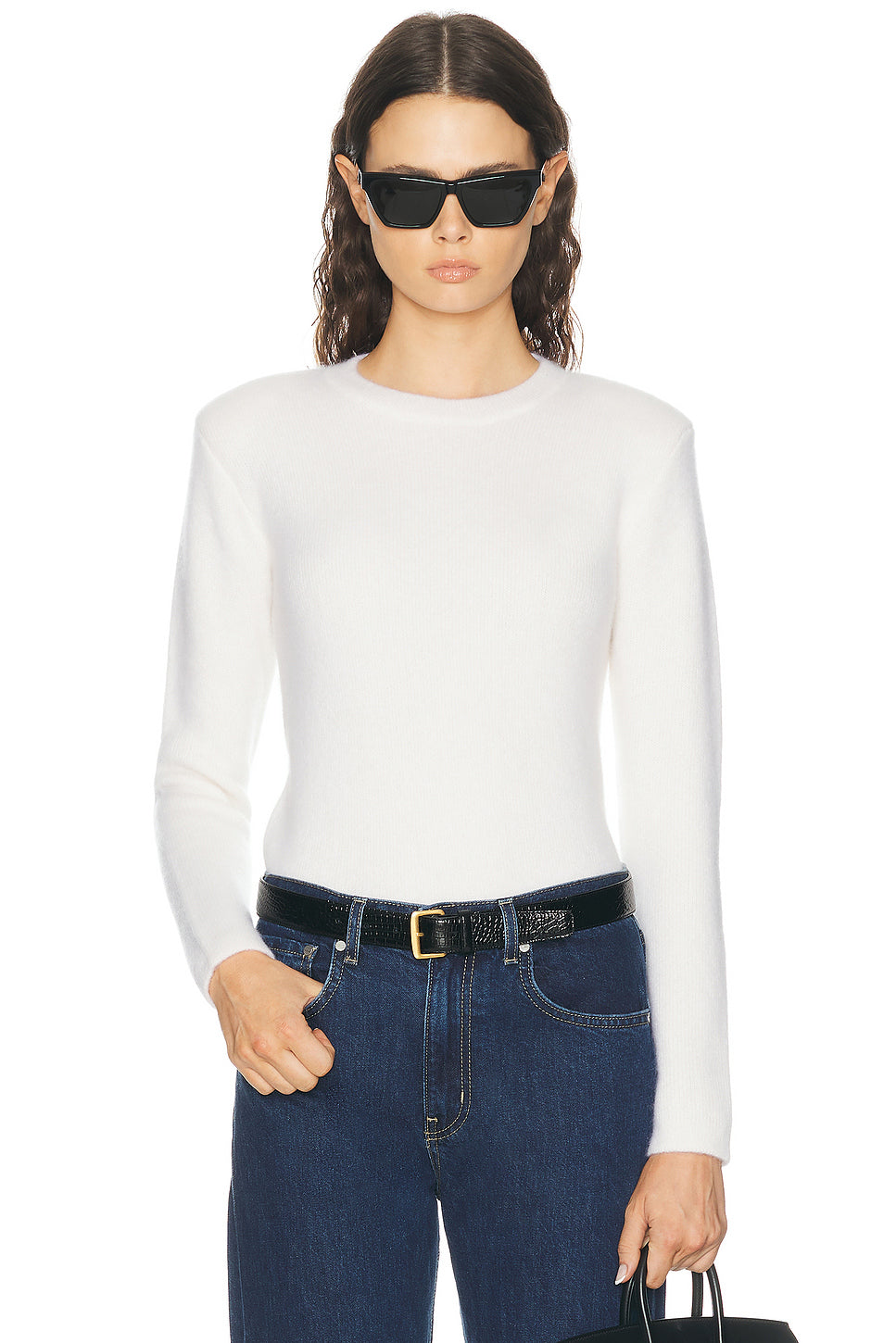 Structured Crew Knit Sweater