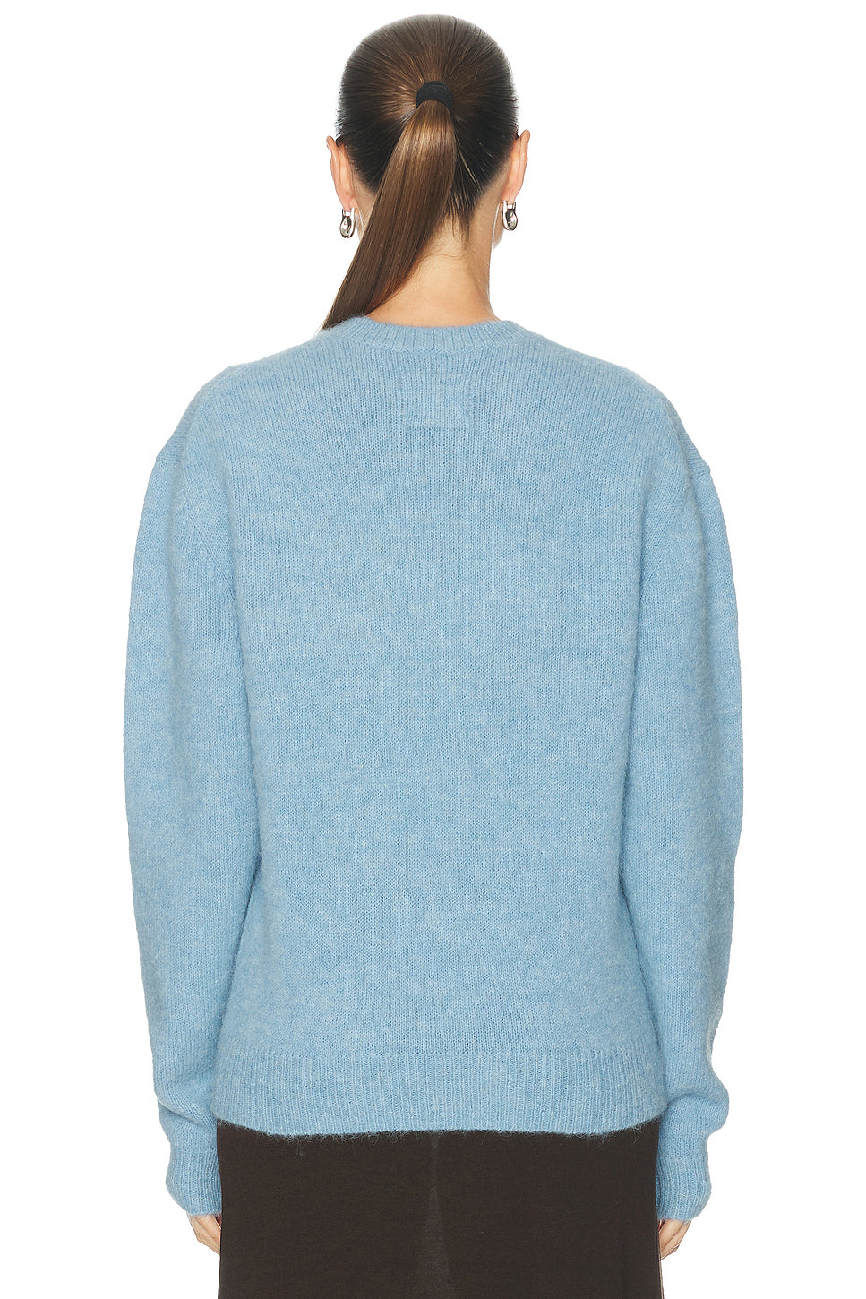 Classic Alpaca Crew Knit Sweater