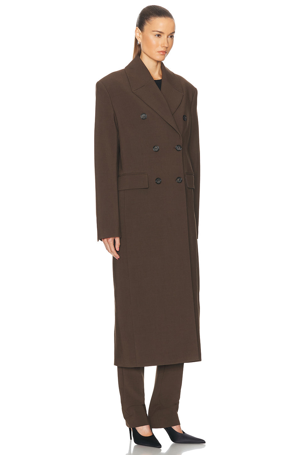 Broad Midi Coat