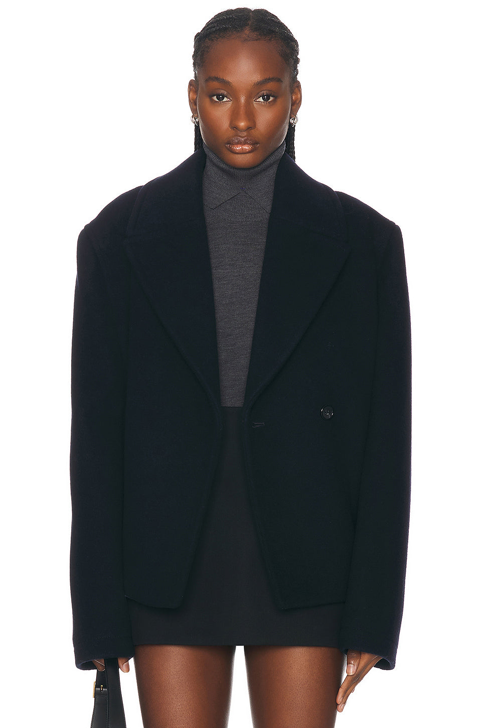 Cropped Peacoat