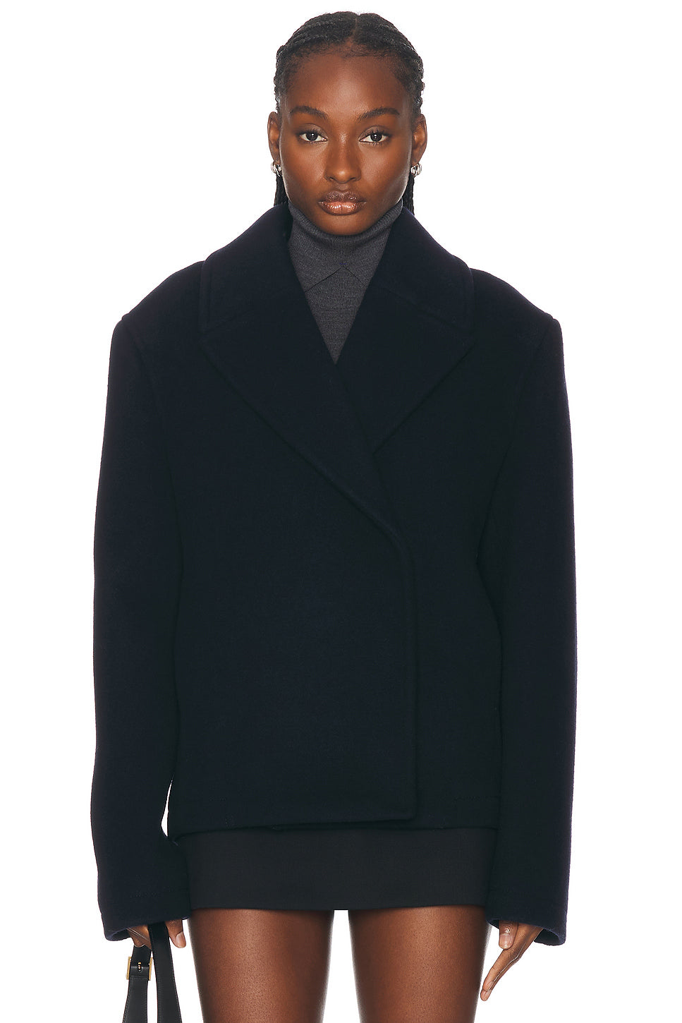 Cropped Peacoat