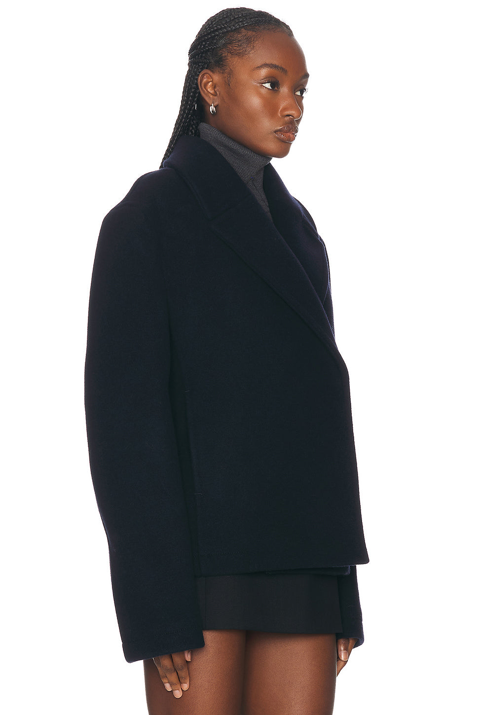 Cropped Peacoat