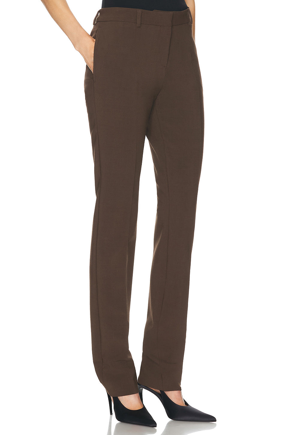 Low Waist Slim Trouser