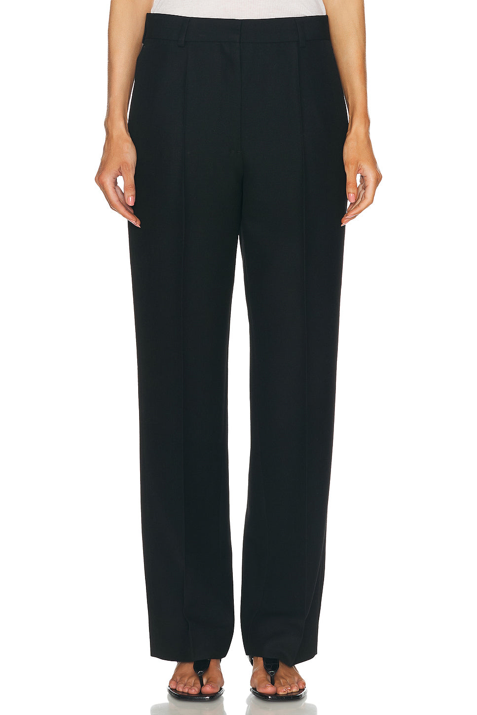 Straight Tailored Trousers