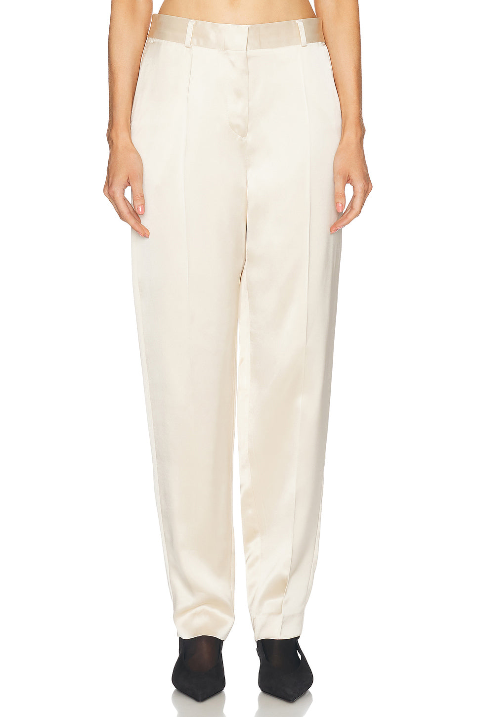 Low Waist Satin Trouser