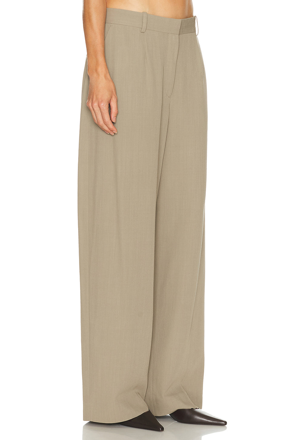 Wide Fluid Trouser