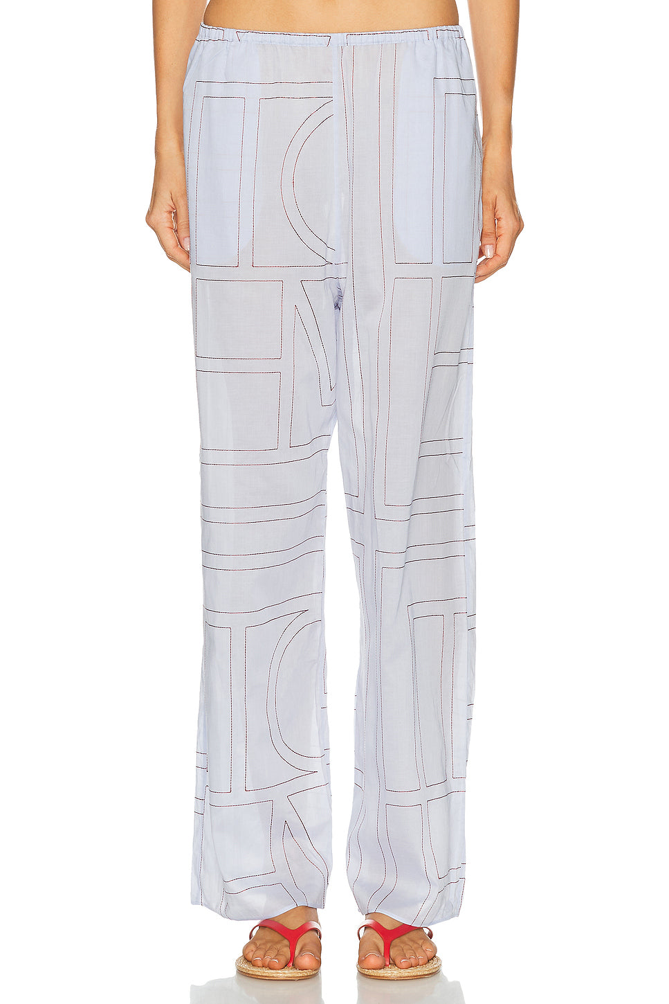 Monogram Cotton Blend PJ Pant