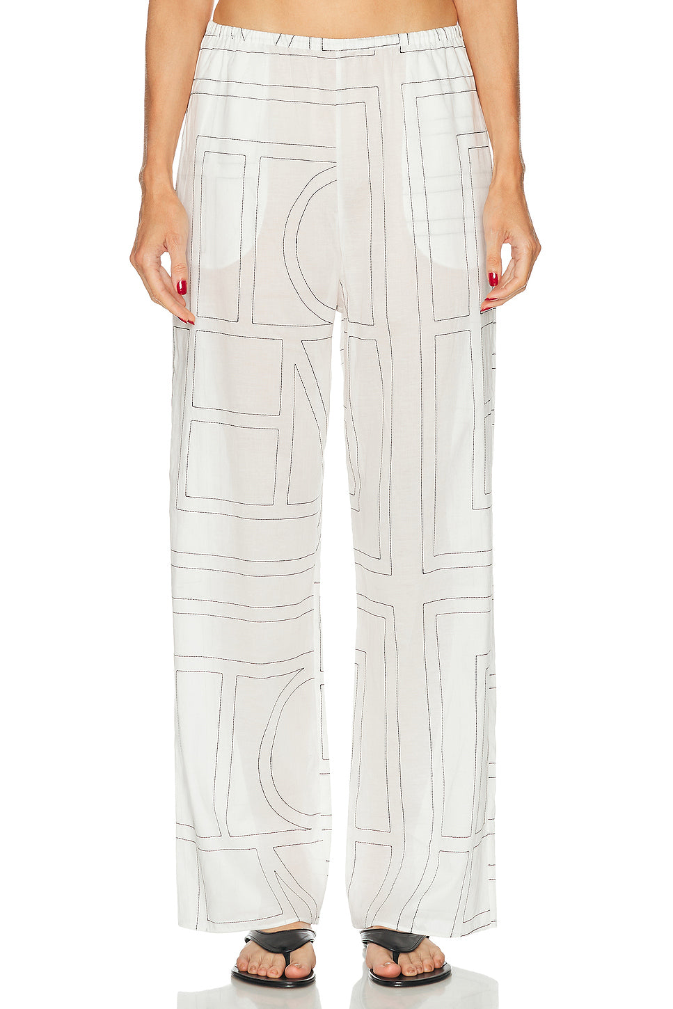 Monogram Cotton Blend PJ Pant