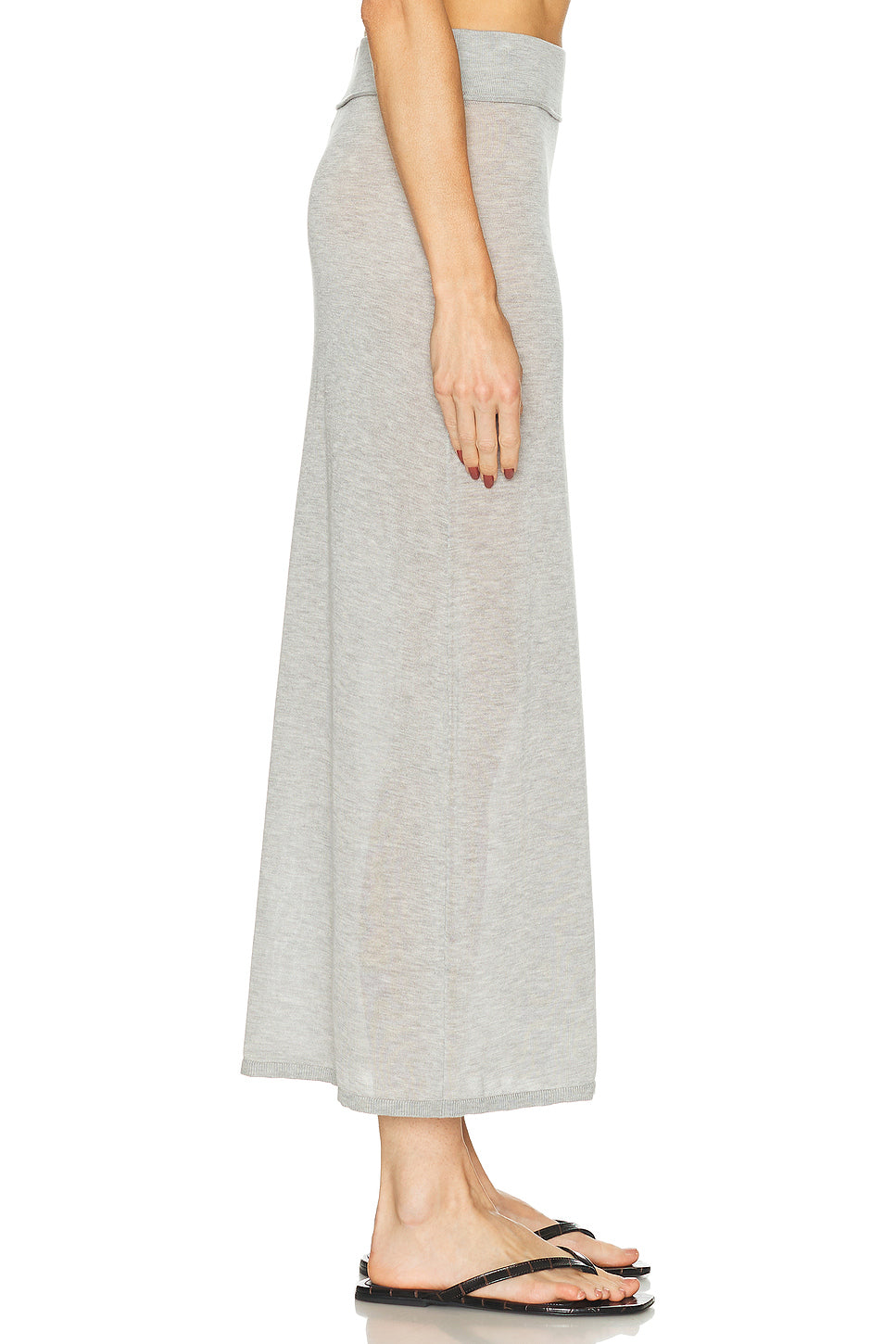 Long Knit Skirt