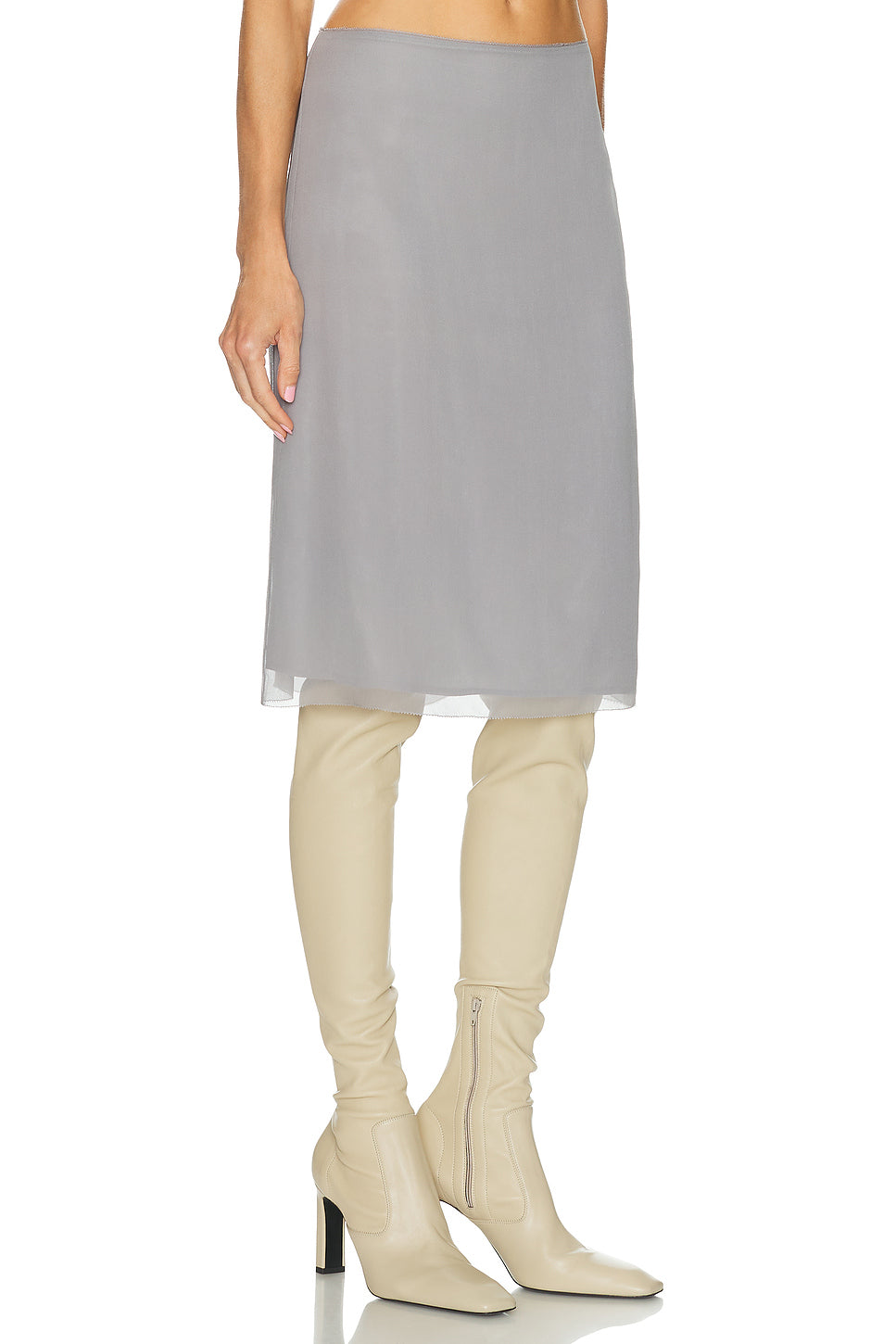 Chiffon Slip Skirt