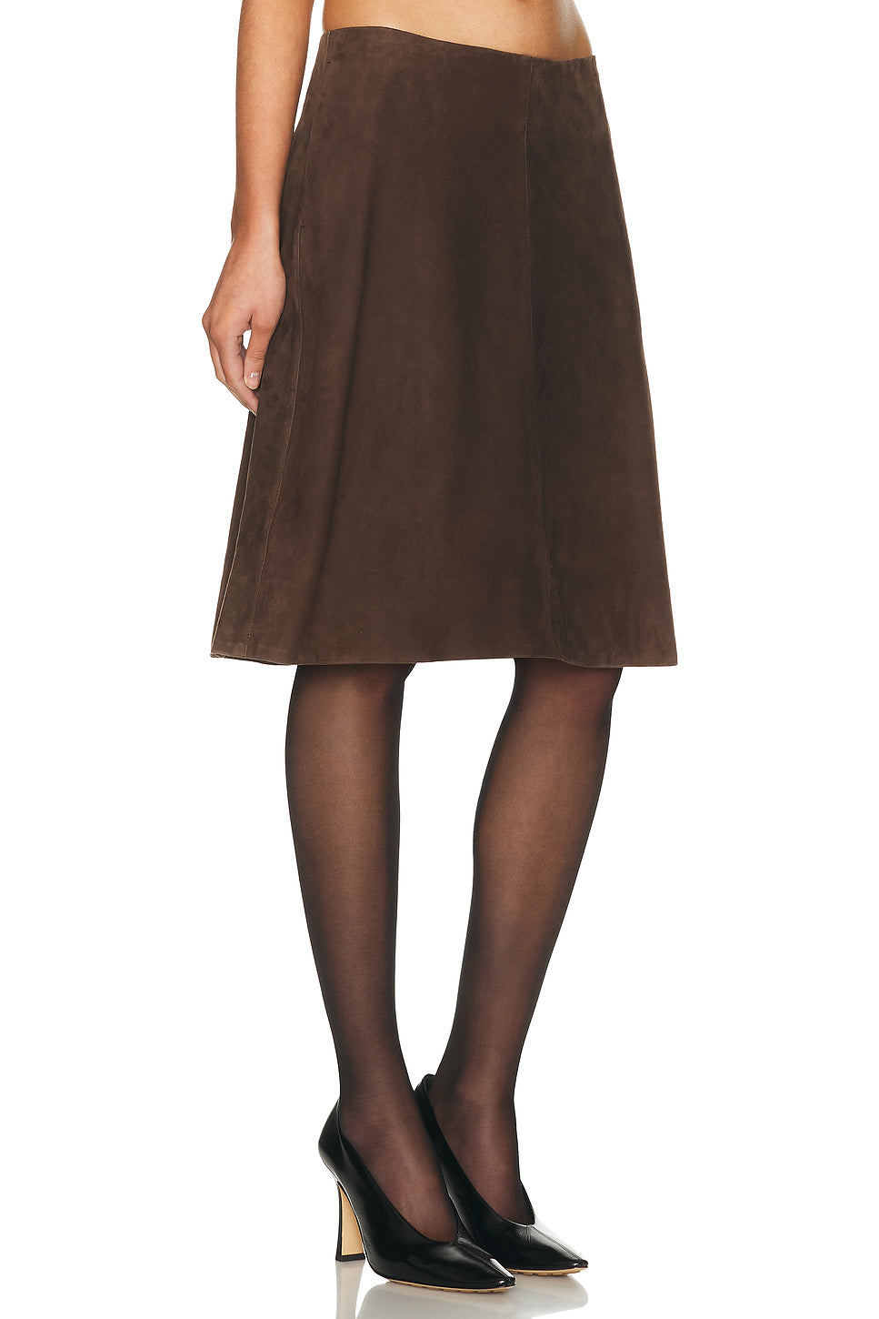 Suede Skirt