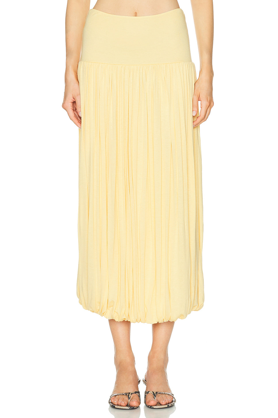Soft Gathered Skirt