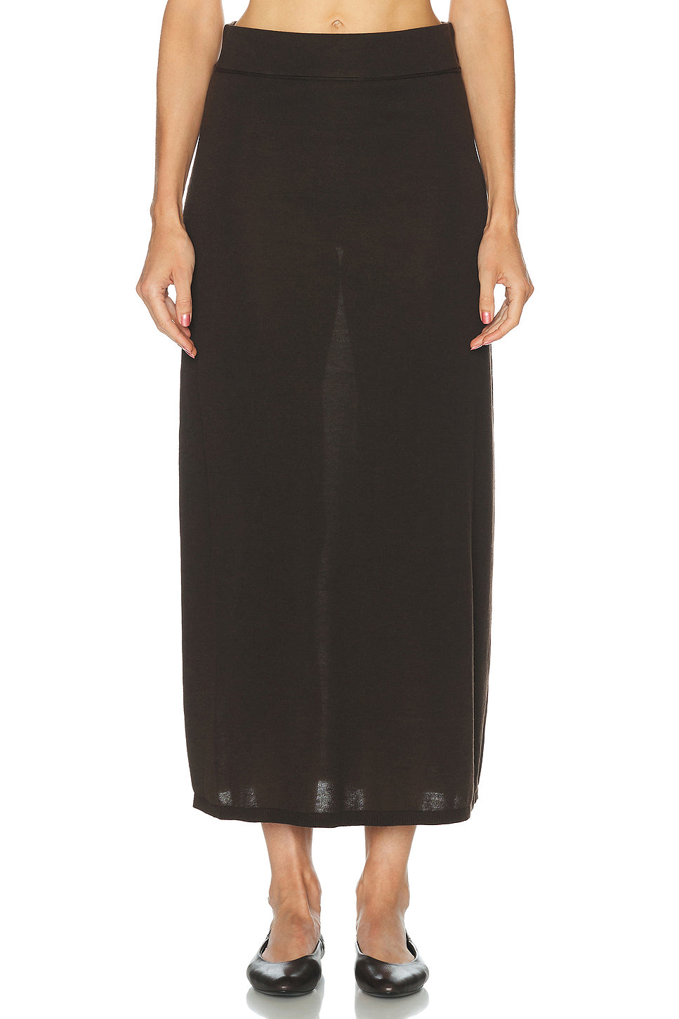 Long Knit Skirt